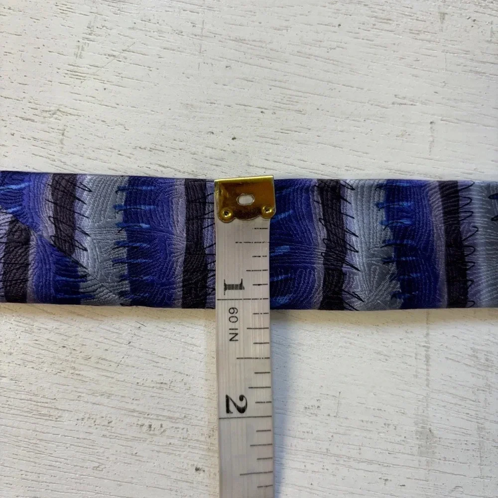 NWT Jerry Garcia Art Wear tie Silk‎ purple stripe
